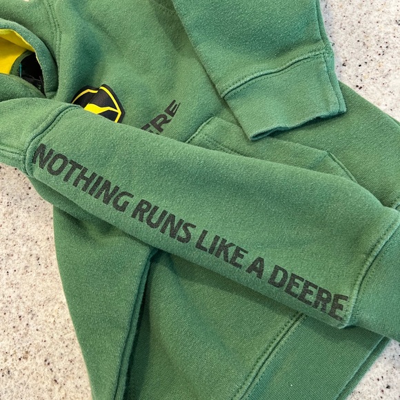 John Deere Hoodie Sweatshirt 3T - Picture 4 of 6